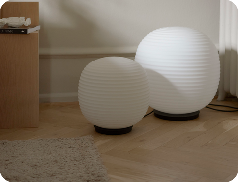 Lantern Globe Floor Lamp