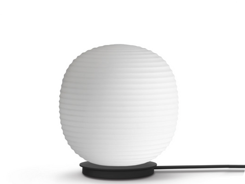 Lantern globe table lamp