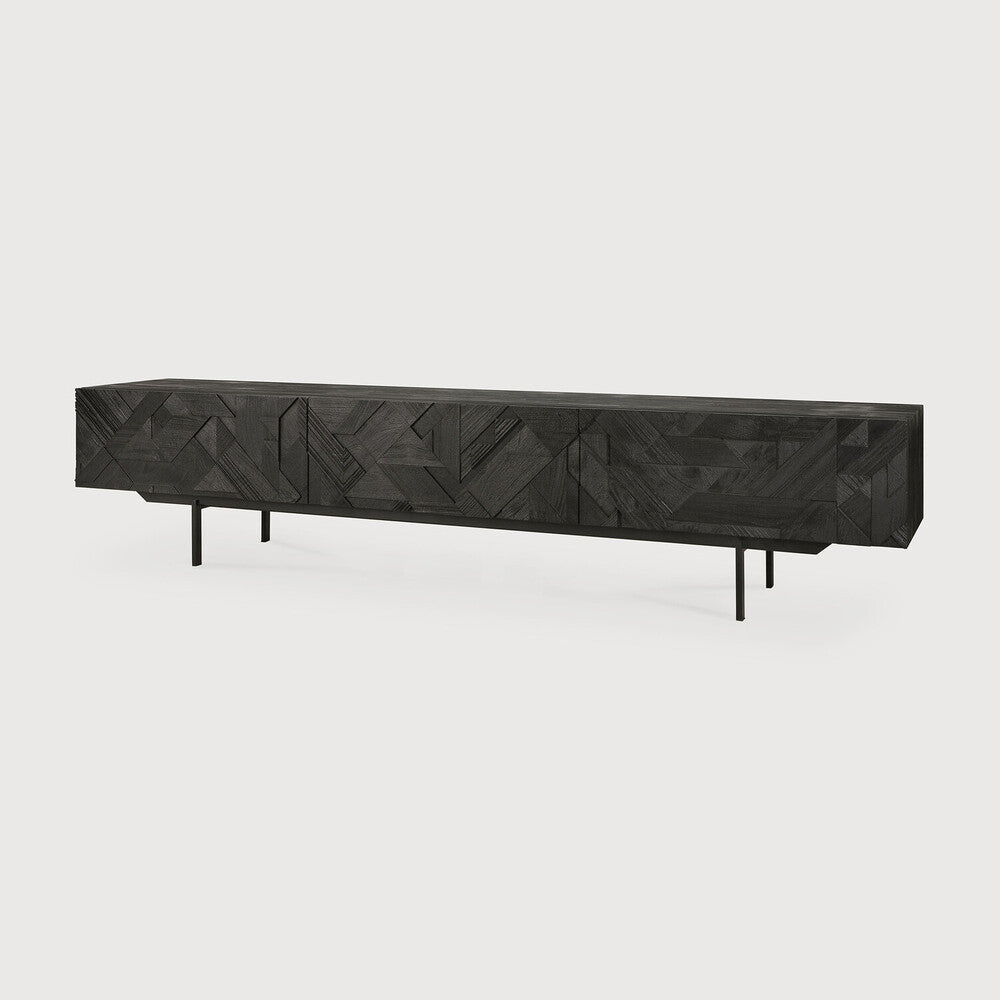 Graphic 4-Door TV Unit