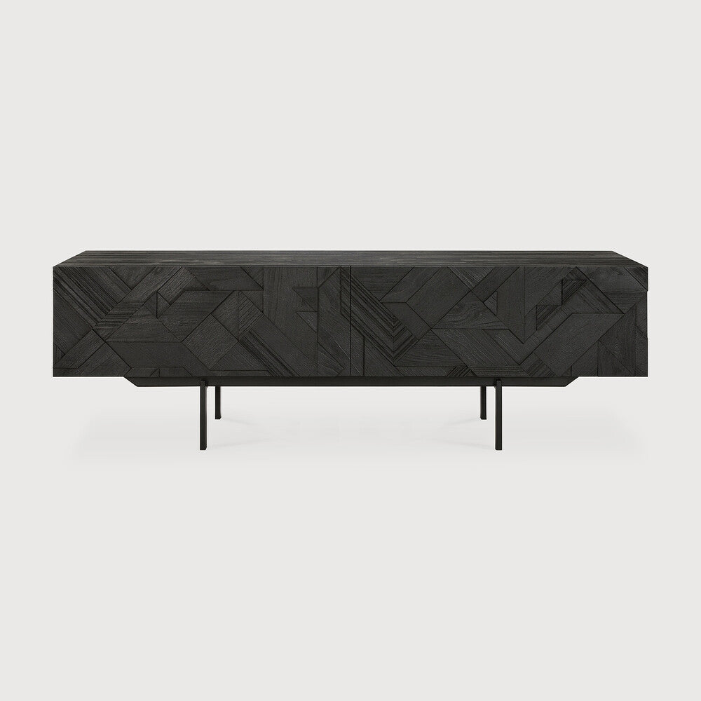 Graphic 4-Door TV Unit