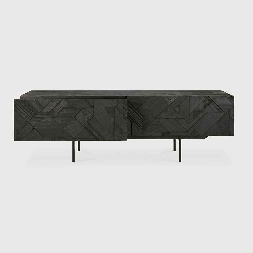 Graphic 4-Door TV Unit