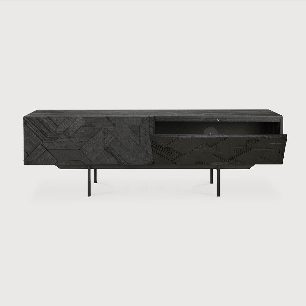 Graphic 4-Door TV Unit