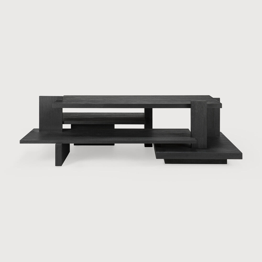 Abstract Black Coffee Table