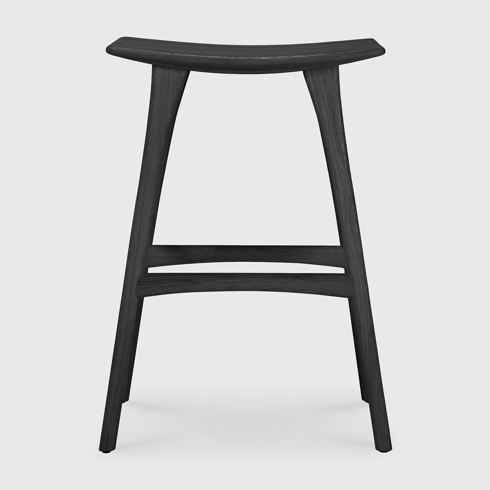 Osso Walnut Bar Stool
