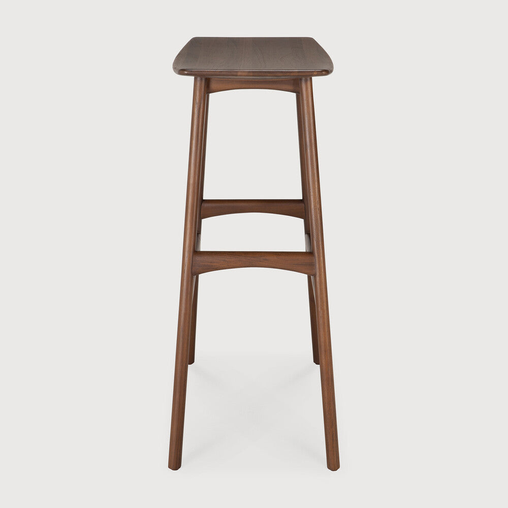 Osso Walnut Bar Stool