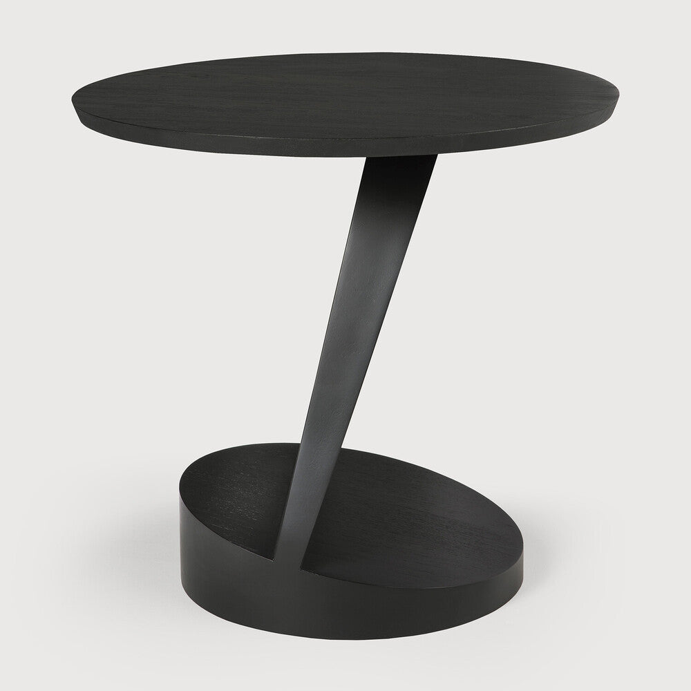 Oblic Teak Side Table