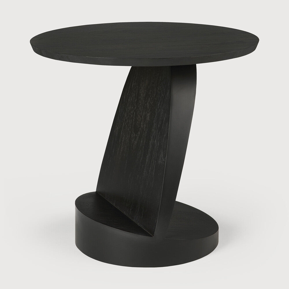 Oblic Teak Side Table