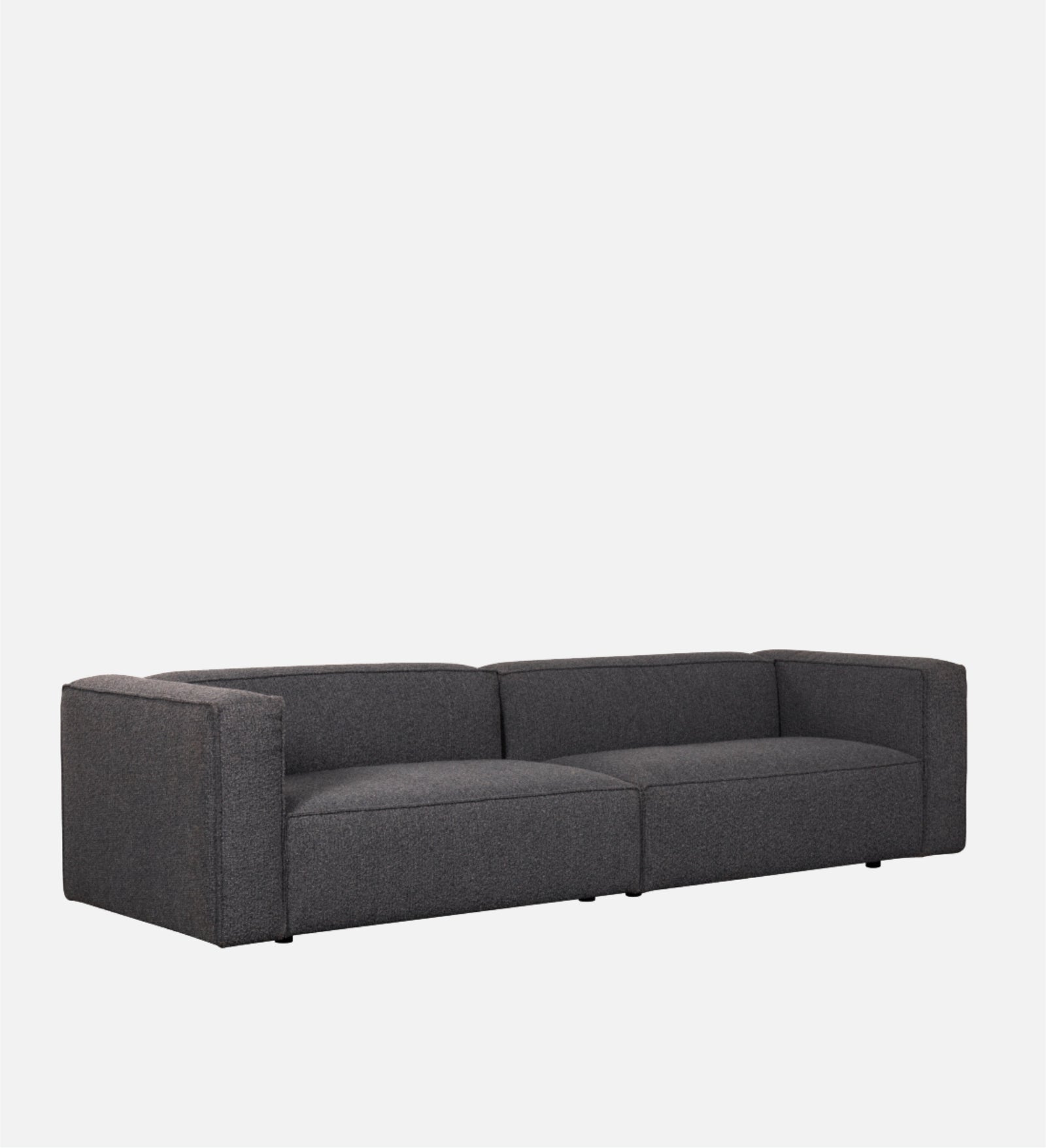 4 Seater Aretha Boucle charcoal