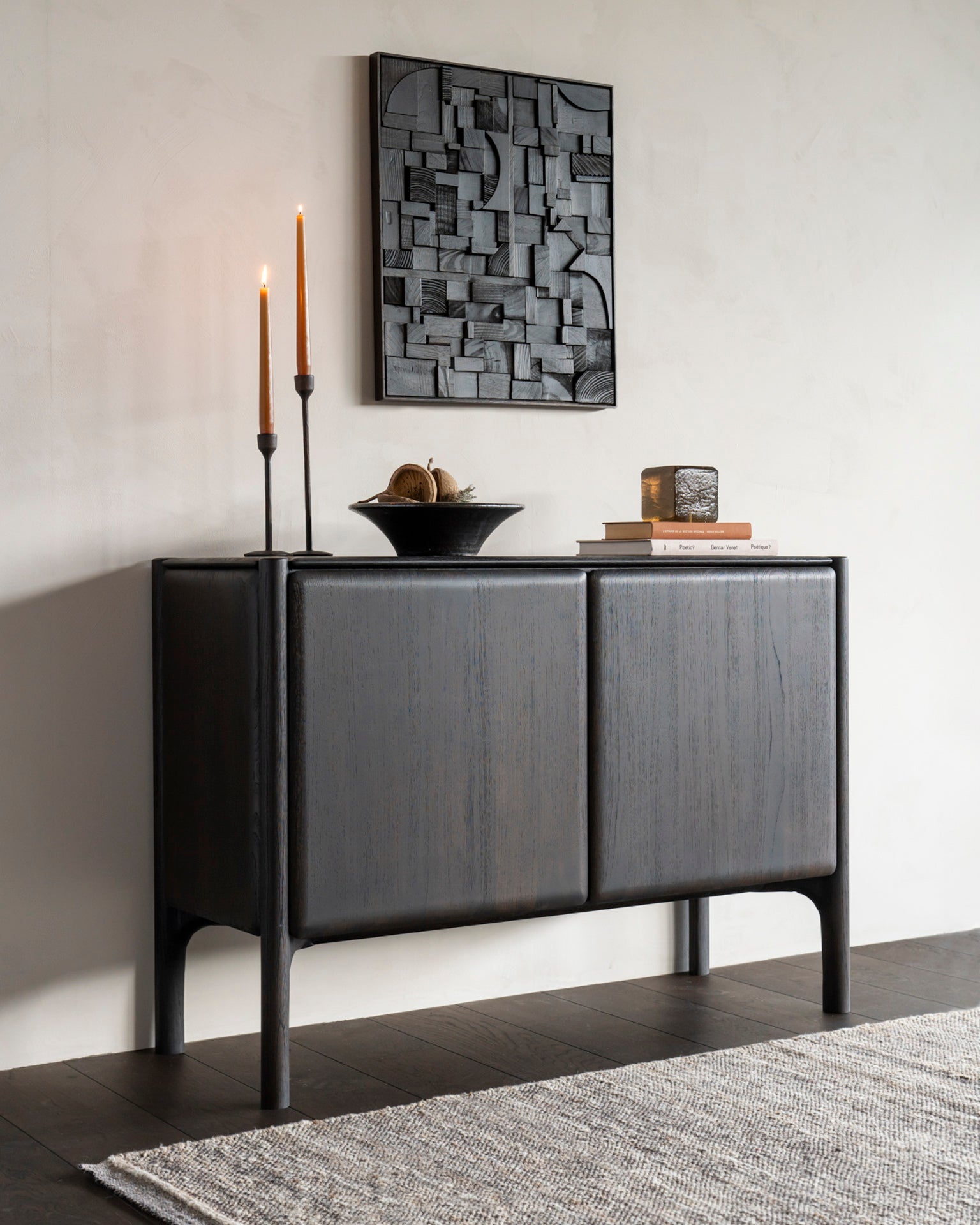 PI Minimalist Oak Sideboard