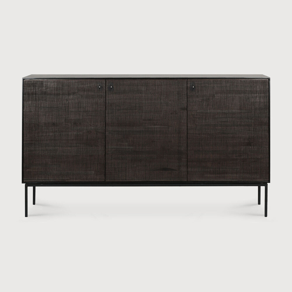 Grooves 3-Door Sideboard