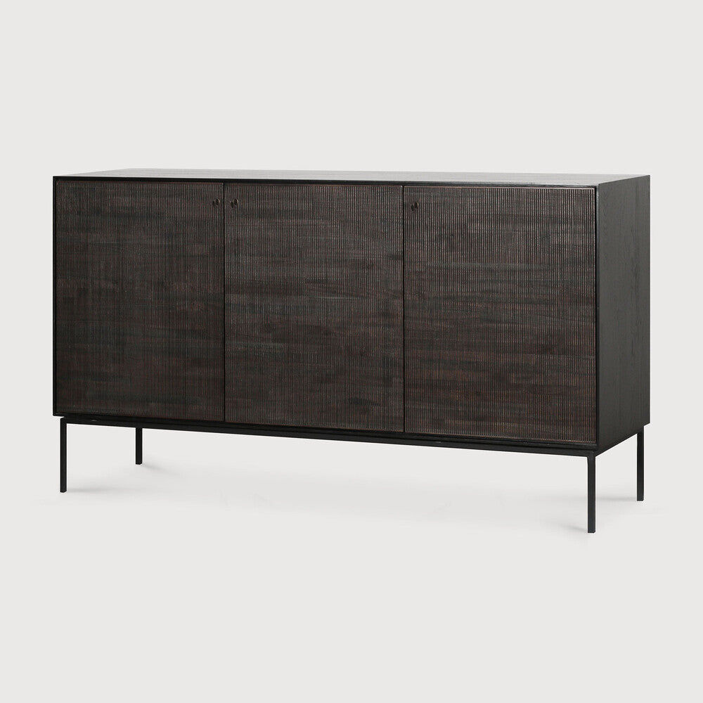 Grooves 3-Door Sideboard