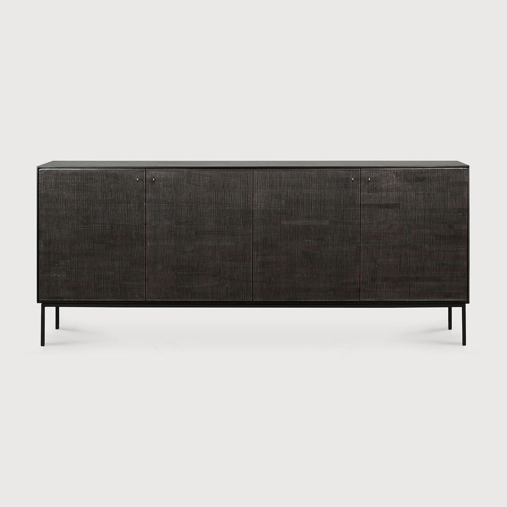 Grooves 3-Door Sideboard