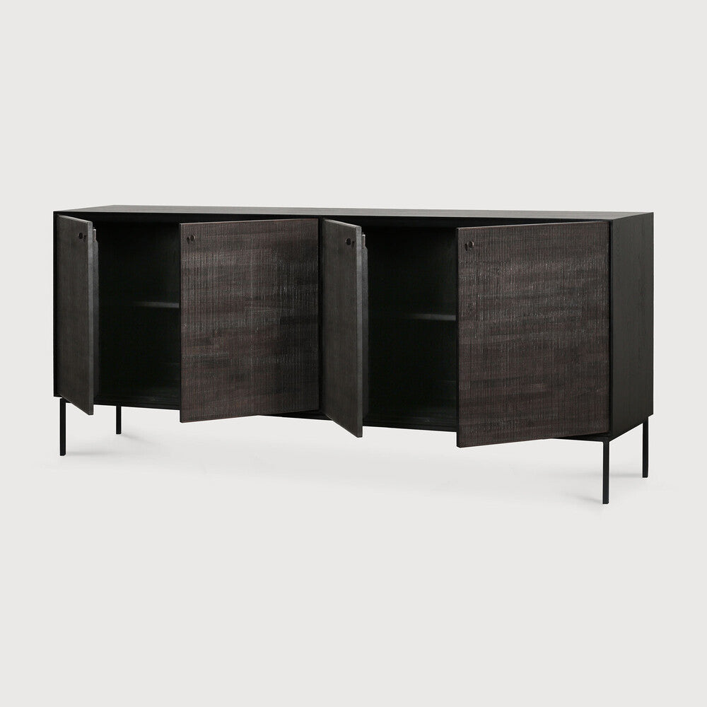 Grooves 3-Door Sideboard