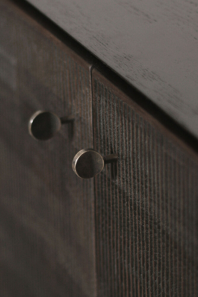 Grooves 3-Door Sideboard