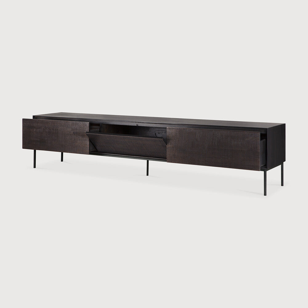 Grooves 4-Door TV Unit
