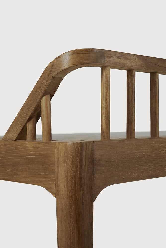 Spindle Teak Dining Bench