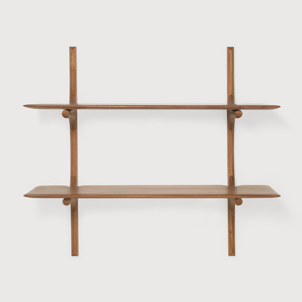PI Minimalist Oak Wall Shelf