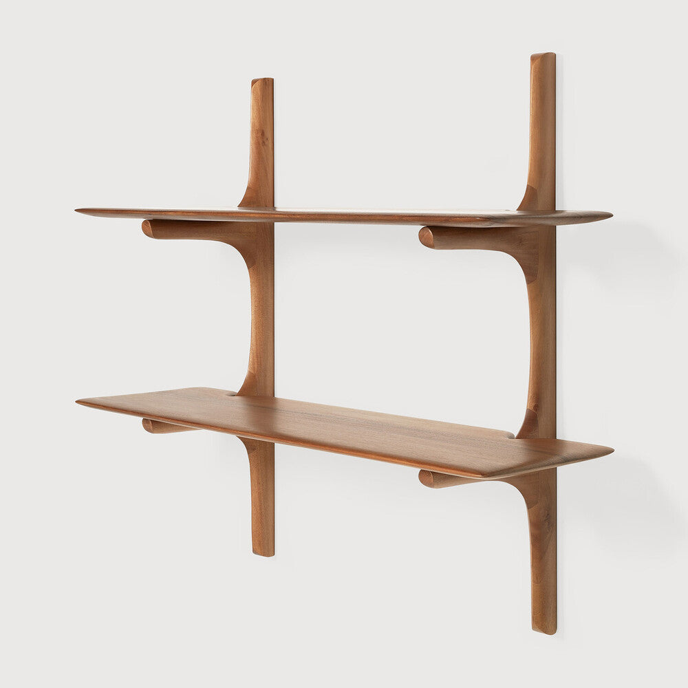 PI Minimalist Oak Wall Shelf