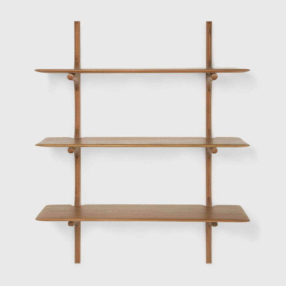 PI Minimalist Oak Wall Shelf