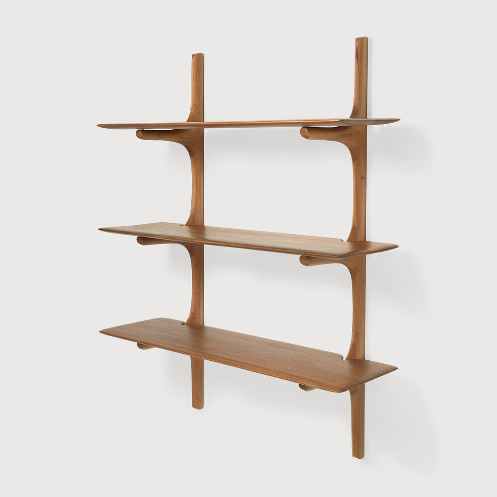 PI Minimalist Oak Wall Shelf
