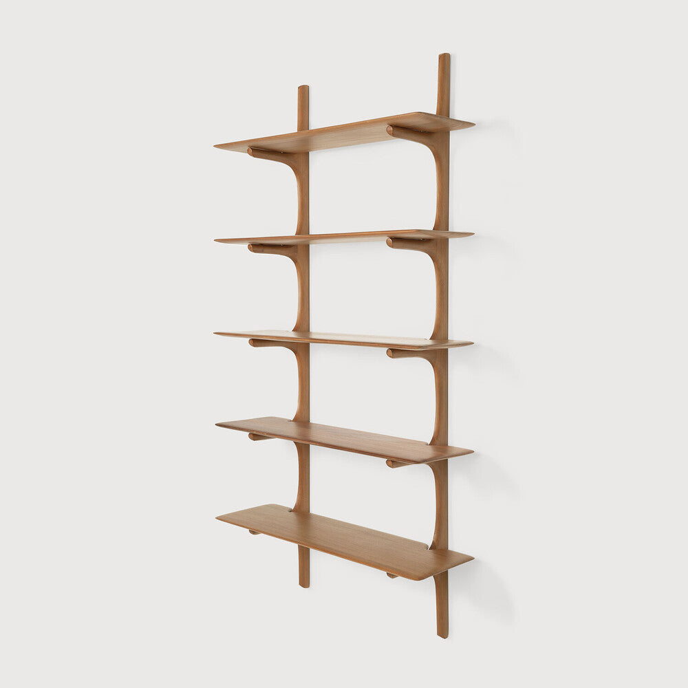 PI Minimalist Oak Wall Shelf