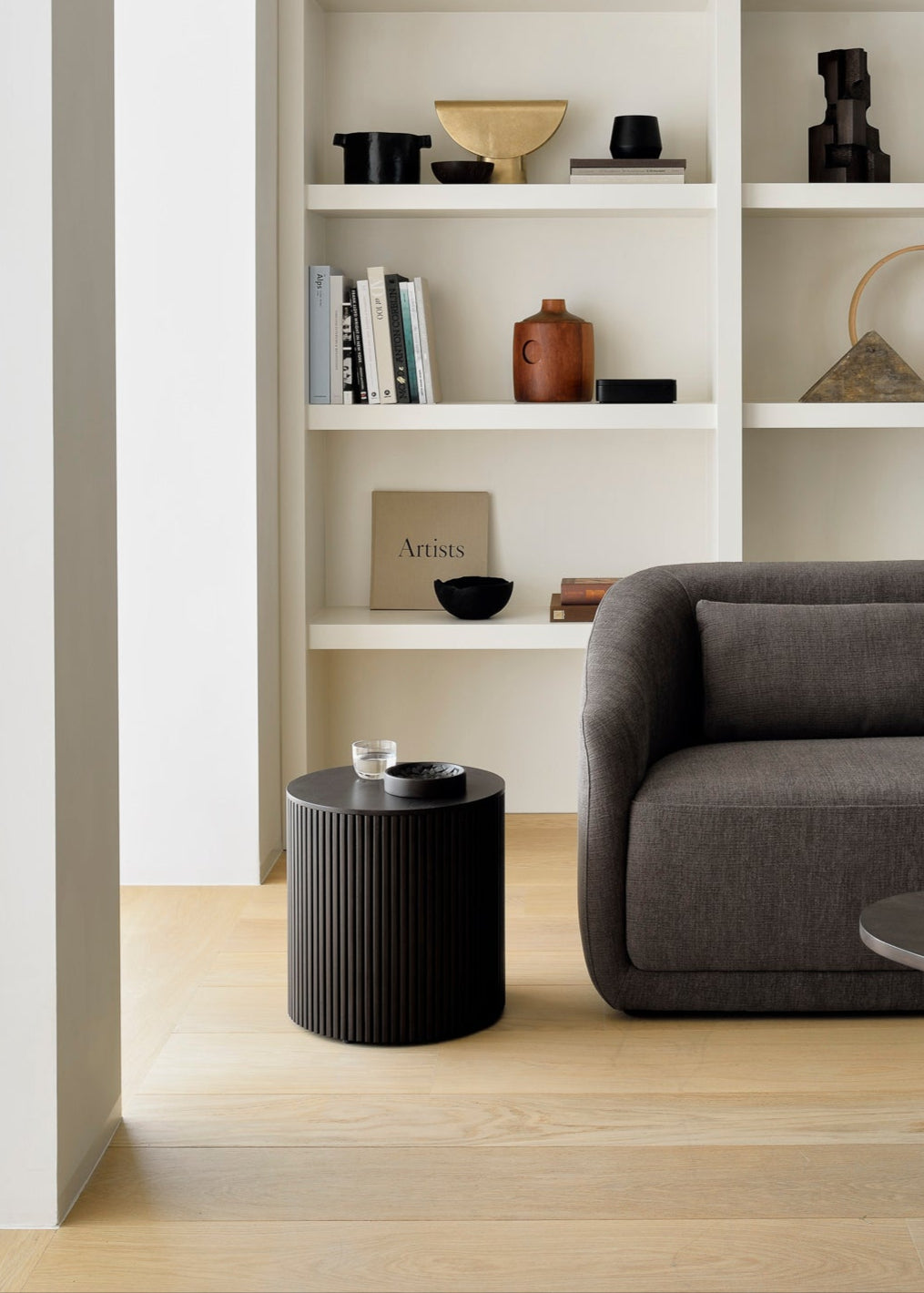 Roller Max Oak Side Table