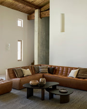 Boomerang Oak Coffee Table