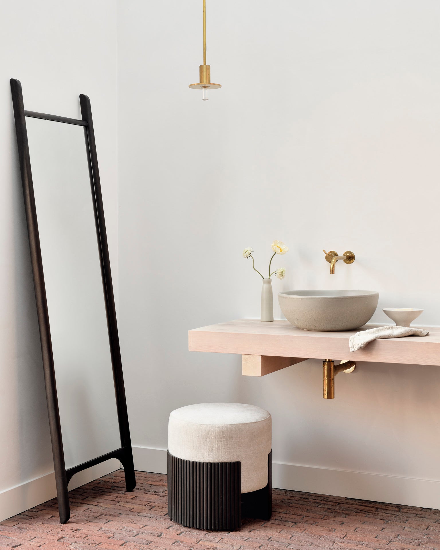 Roller Max Oak Pouf