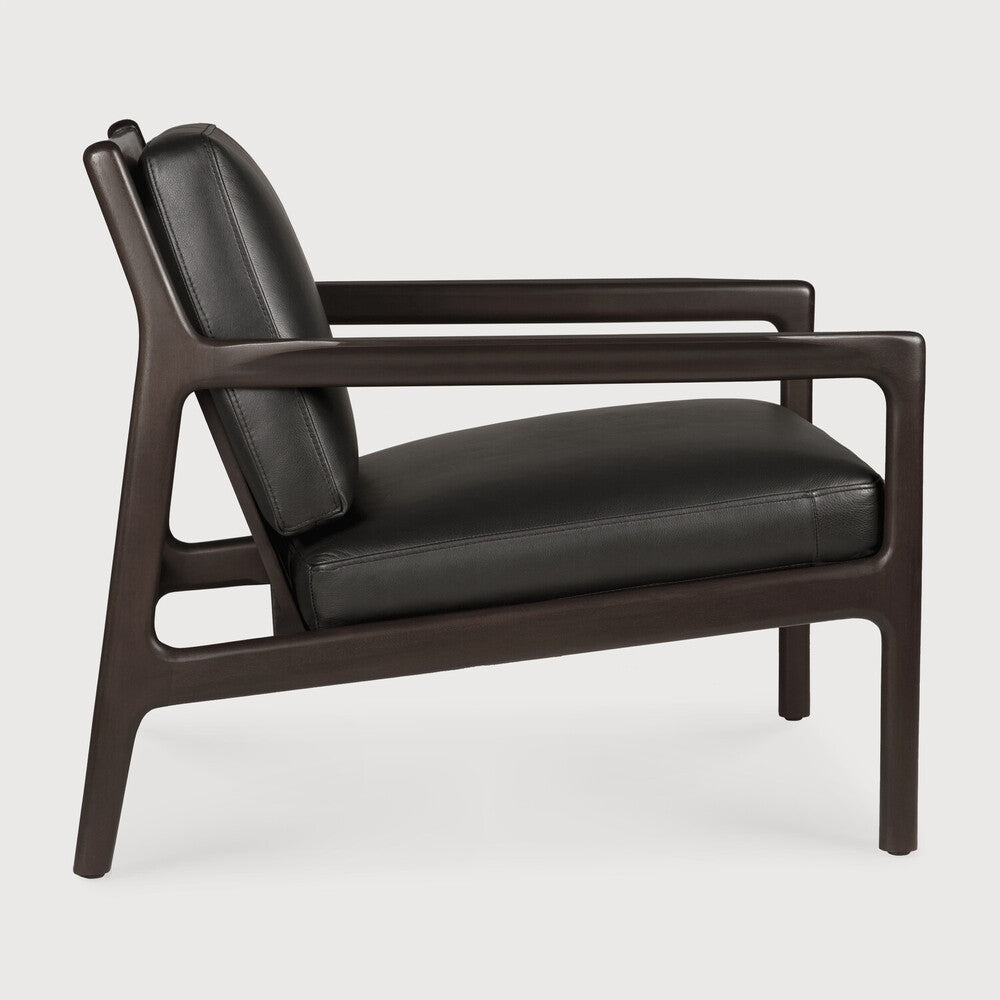 Jack Oak Leather Chair