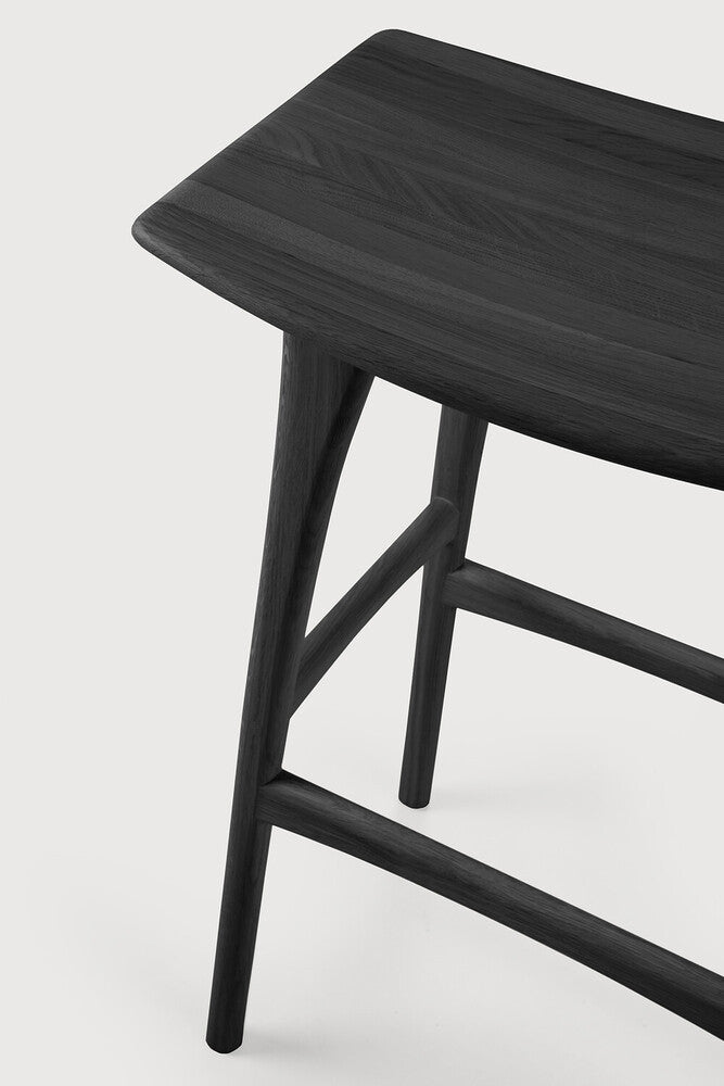 Osso Walnut Bar Stool