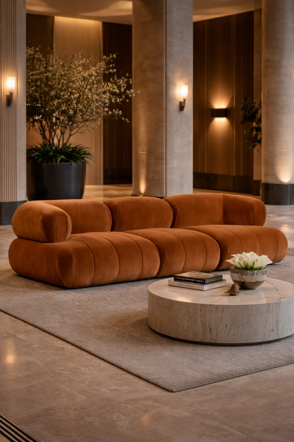 Leon 4 Seater Cotton Dune