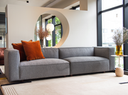 Aretha 4 Seater Boucle Charcoal