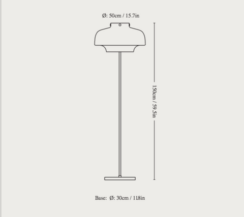 Copenhagen floor lamp