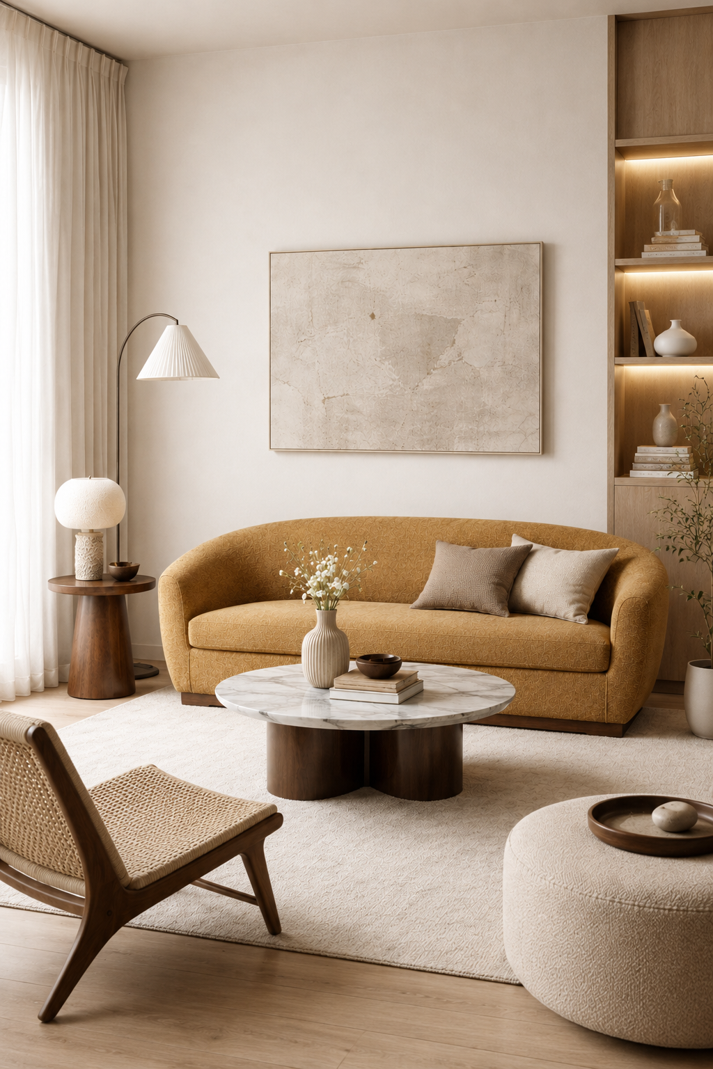 Murphy Classic Sofa Lola Honey