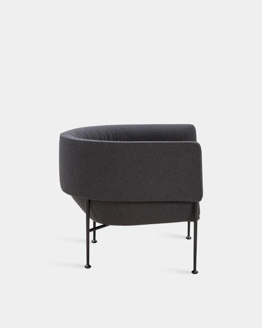 Large Collar Lounge Chair