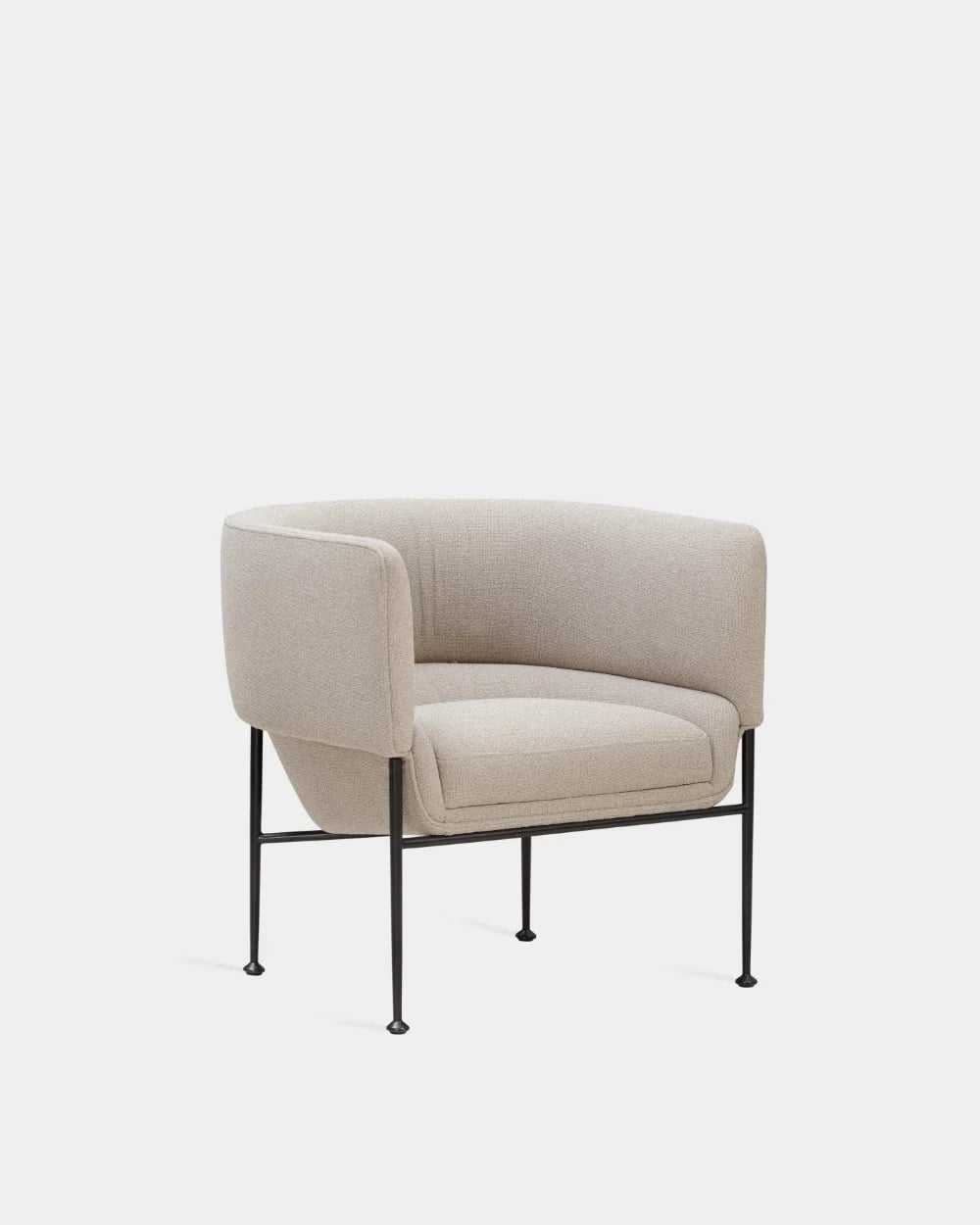 Large Collar Lounge Chair