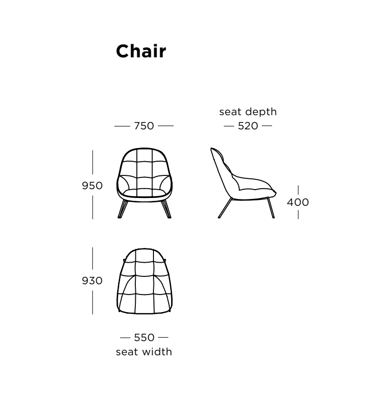 Mango Grain Lounge Chair