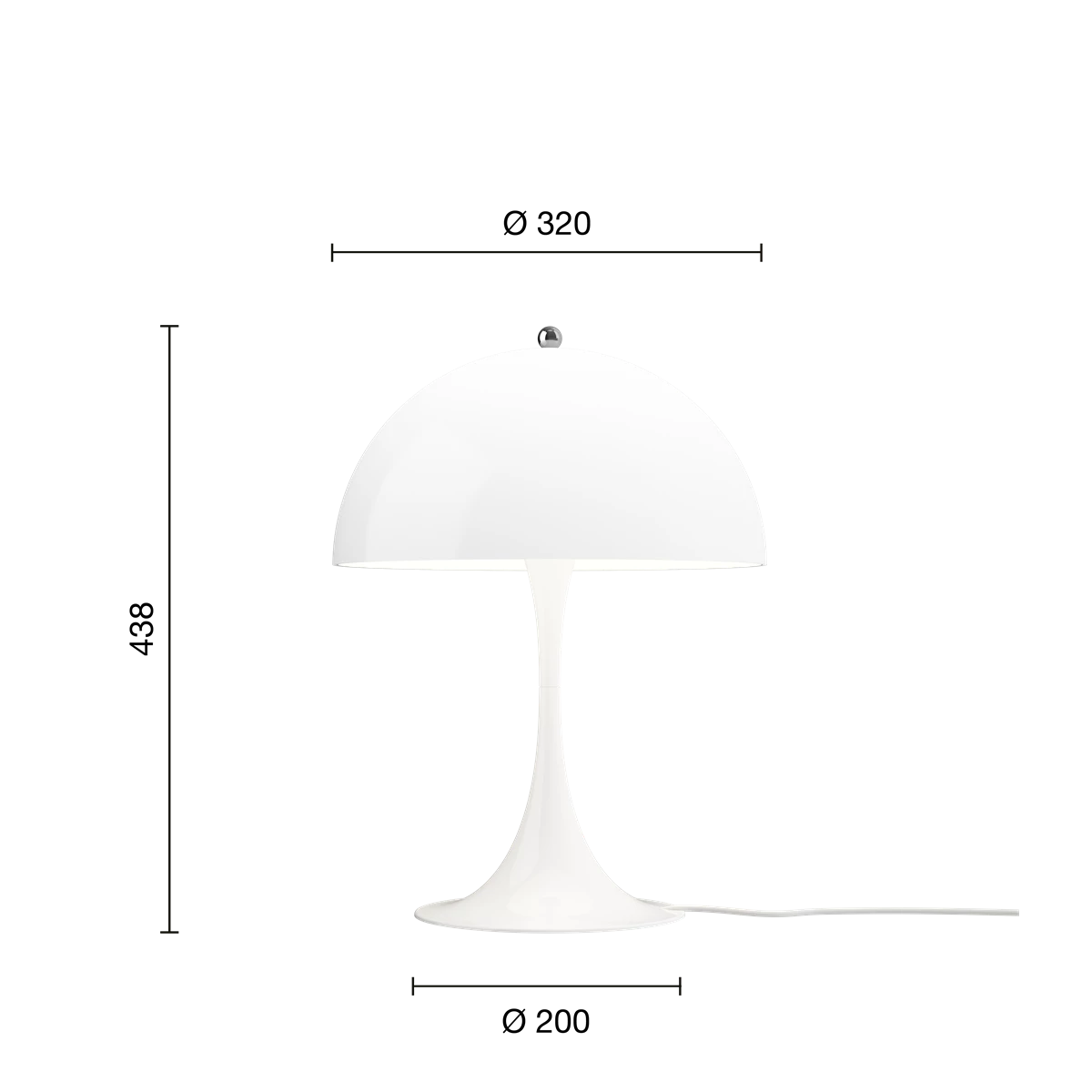 Panthella 320 Table Lamp