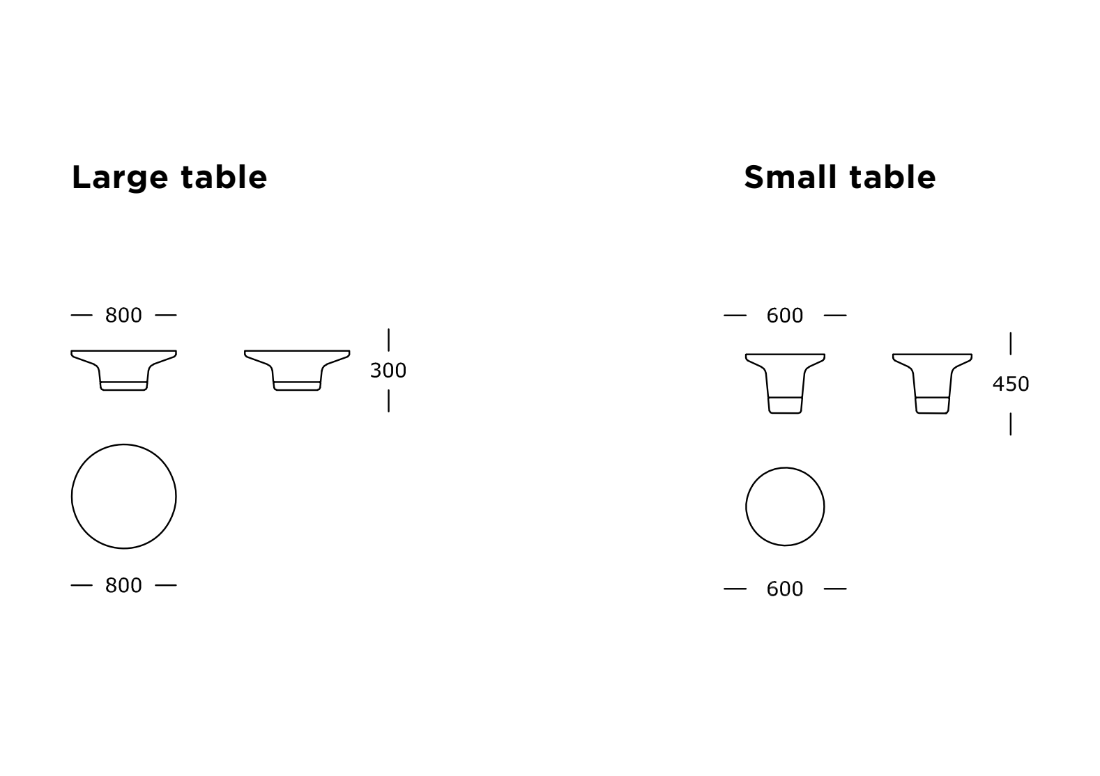 Poller Sculptural Table