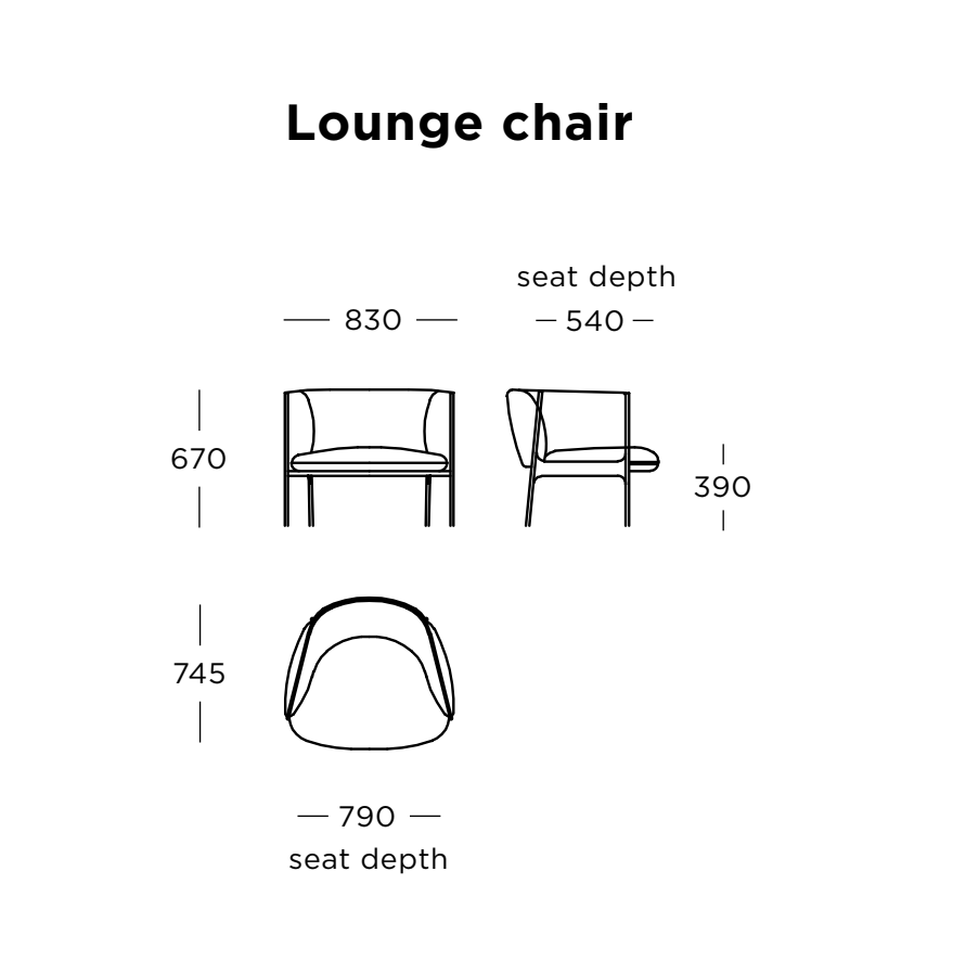 Sepal Lounge Chair