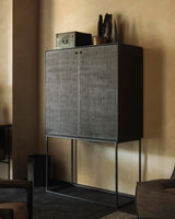 Grooves 2-Door Cupboard