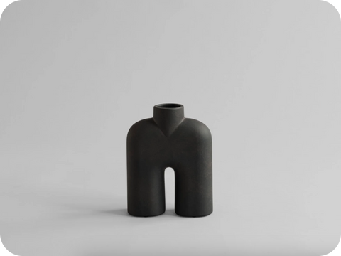 Cobra Vase, Tall Mini black