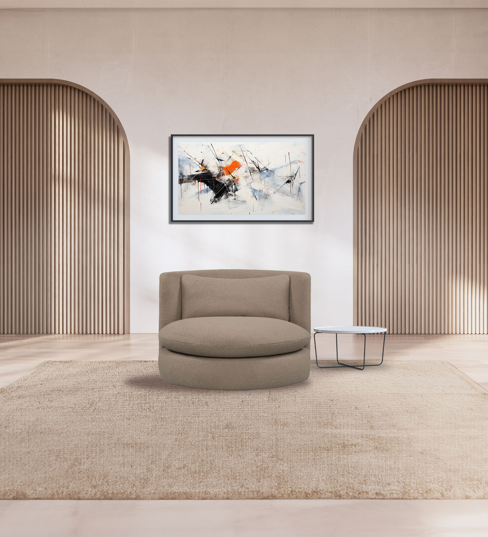 Mabel Swivel Chair - Image 3
